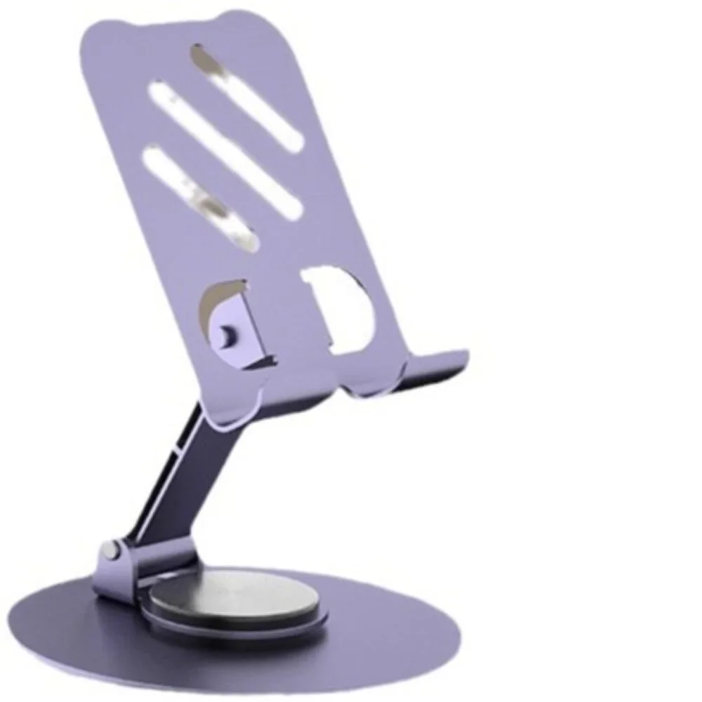 NEW 360 Degrees Rotate Metal Desk Mobile Phone Holder Stand